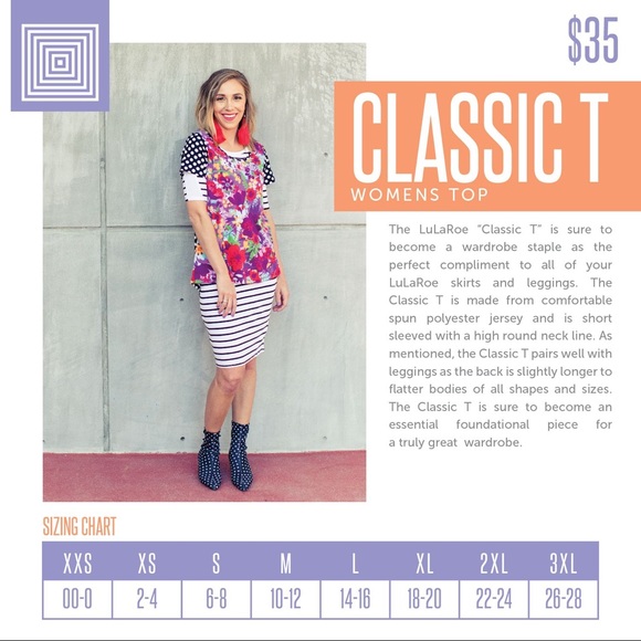 SOLD LuLaroe Classic T - Picture 6 of 6